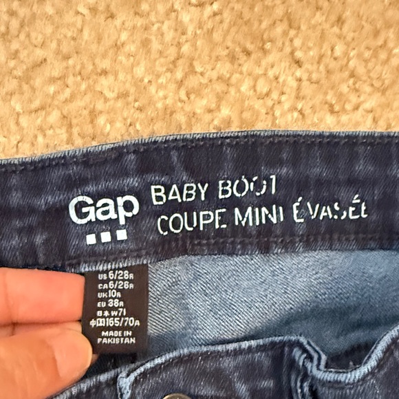 GAP Factory Deep Indigo Flare Jeans - Picture 2 of 7
